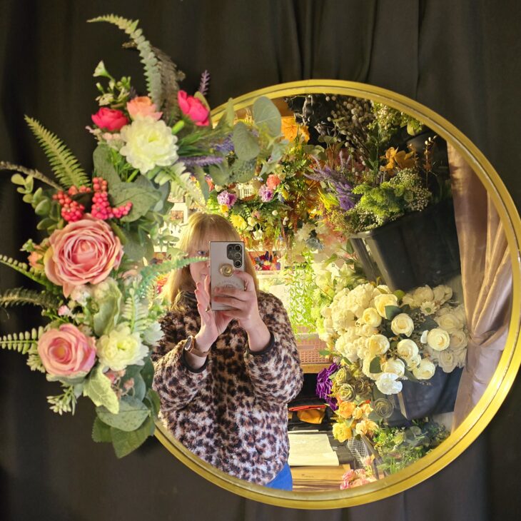 Floral Mirror DIY Kit – Statement Frame