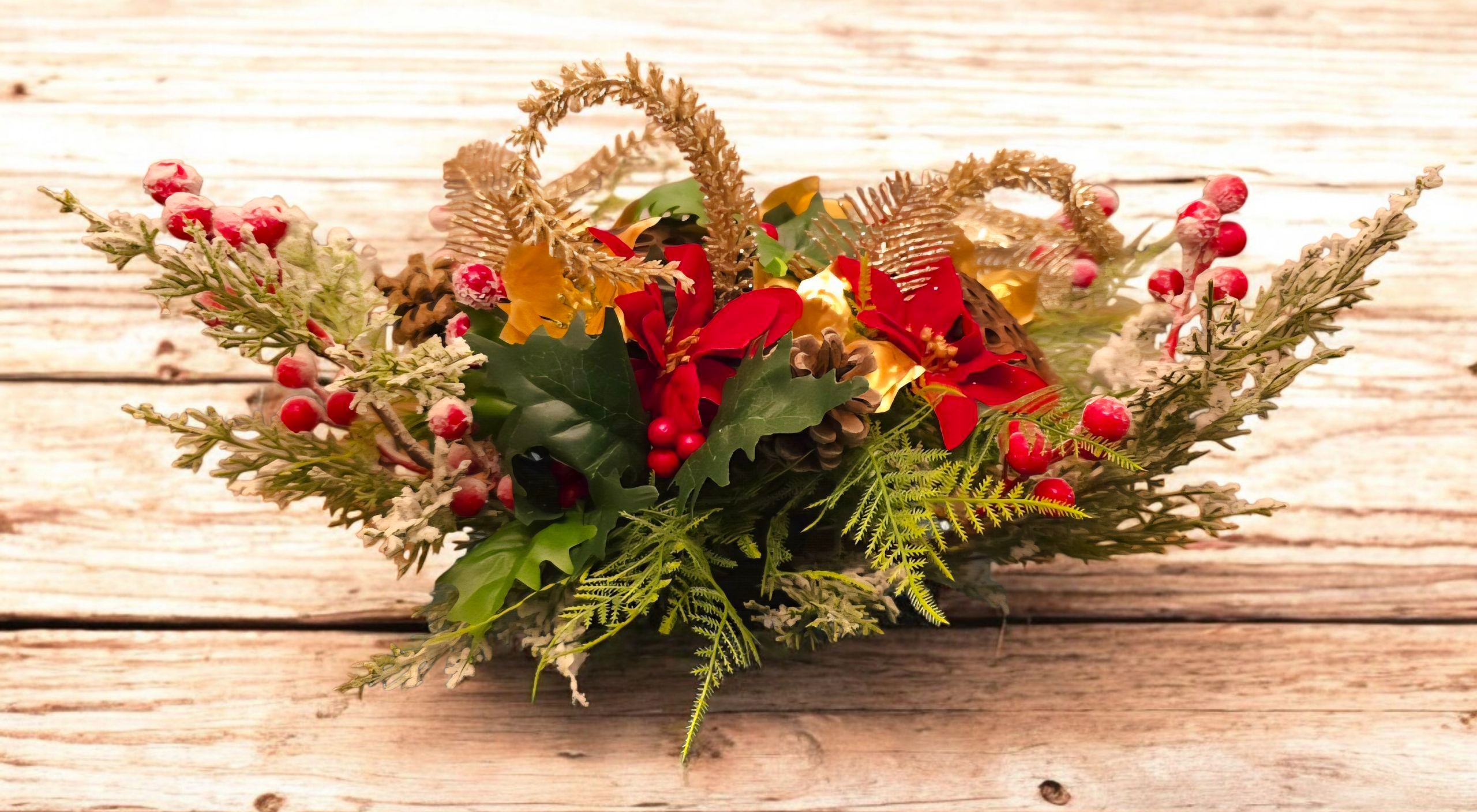 Bloomin' Christmas Bowl DIY Kit | Festive Floral Centrepiece
