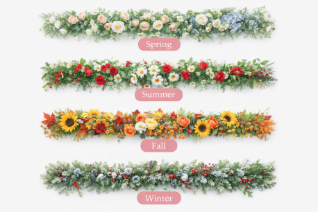 Re-Bloom Collection | Seasonal Floral Garland Refresh