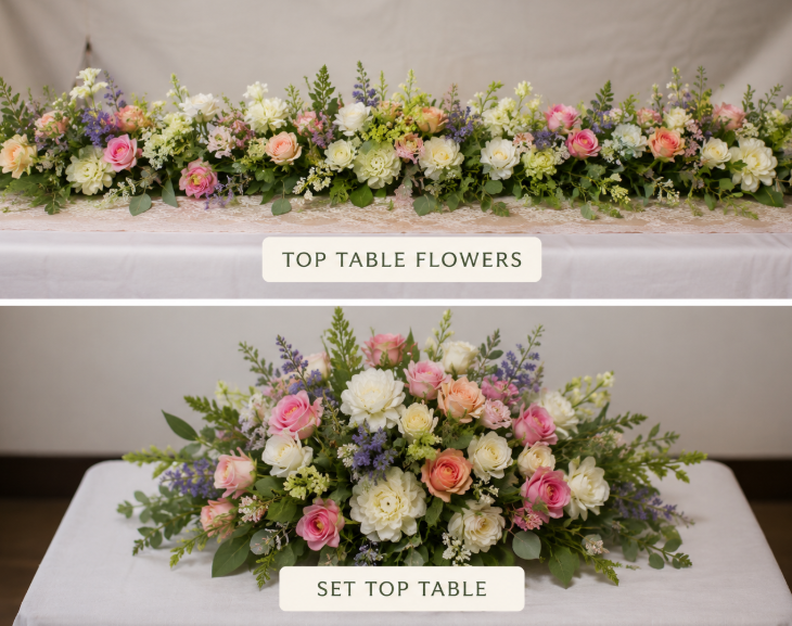 Centrepieces & Table Styling