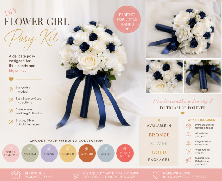 DIY Flower Girl Posy Kit