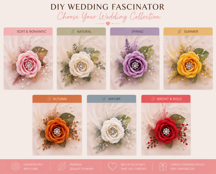 DIY Wedding Hair Accessories Kit