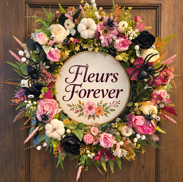 Made For You Business Sign Wreath