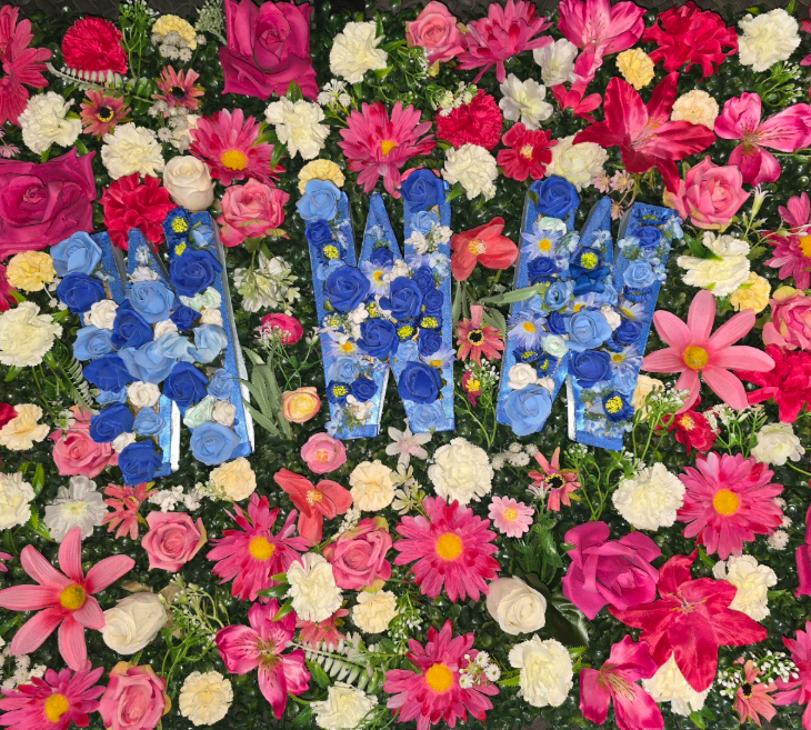 Made For You Business Flower Wall Panel